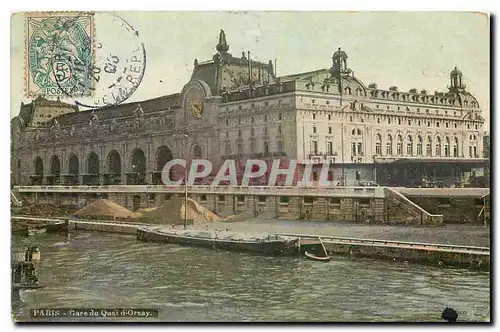 Cartes postales Paris Gare du Quai d'Orsay