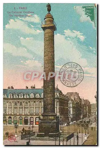 Cartes postales Paris la Colonne Vendome