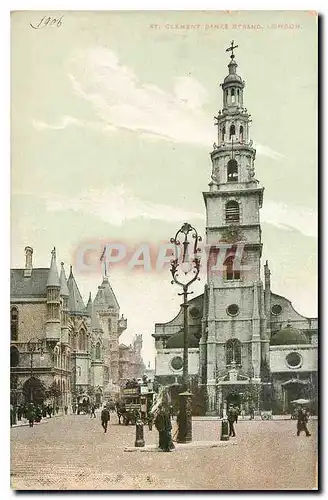 Ansichtskarte AK St Clement Danes Strand London