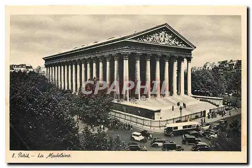 Cartes postales Paris la Madeleine