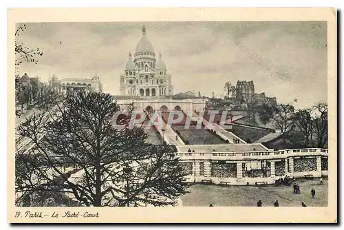 Cartes postales Paris le Sacre Coeur