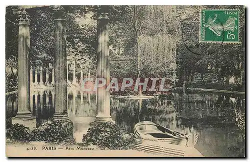 Cartes postales Paris Parc Monceau La Naumachie