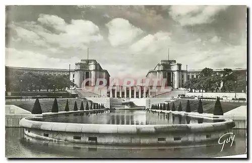 Cartes postales Paris et ses Merveilles le Palais de Chaillot vu des Jardins