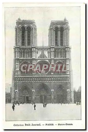 Cartes postales Collection Petit Journal Paris Notre Dame