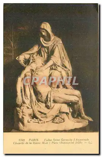 Ansichtskarte AK Paris Eglise Saint Germain 1 Auxerrois Chapelle de la Bonne Mort Pieta Bonnardel 1859