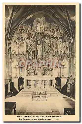 Cartes postales Paris St Germain l'Auxerrois la Chapelle des Catechismes