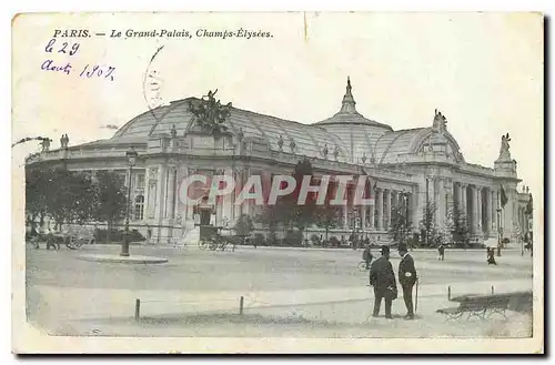 Ansichtskarte AK Paris le Grand Palais Champs Elysees