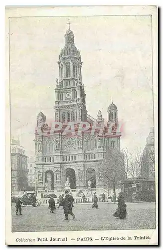 Cartes postales Collection Petit Journal Paris l'eglise de la Trinite