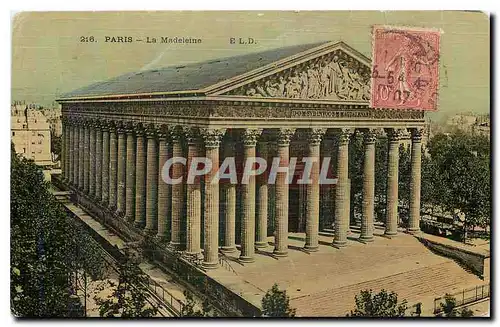 Cartes postales Paris la Madeleine