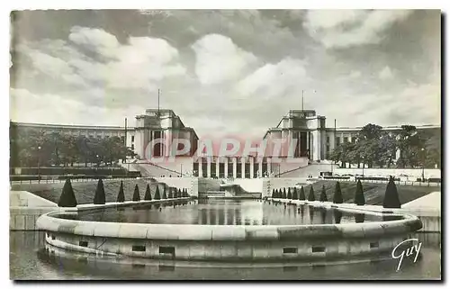 Cartes postales Paris et ses Merveilles le Palais de Chaillot vu des Jardins