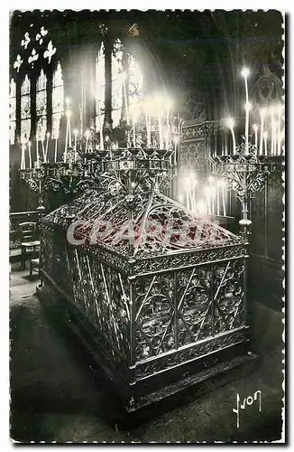 Ansichtskarte AK Paris en Flanant Eglise St Etienne du Mont Sarcophage de Ste Genevieve