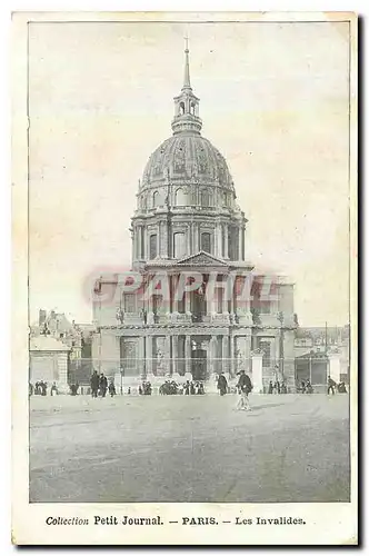 Cartes postales Collection Petit Journal Paris les Invalides