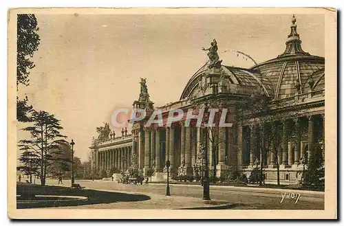 Ansichtskarte AK Paris en Flanant le Grand Palais Champs Elysees