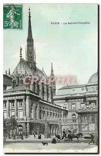 Cartes postales Paris la Sainte Chapelle