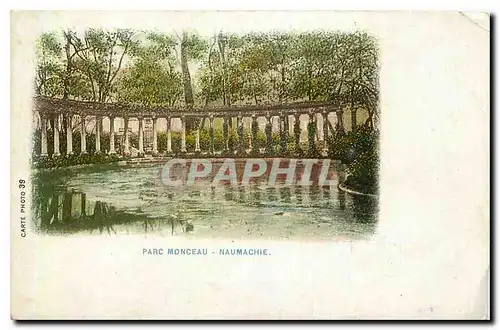 Cartes postales Paris Parc Monceau Naumachie