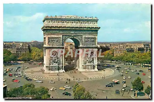 Ansichtskarte AK Paris et ses Merveilles la Place de l'Etoile et l