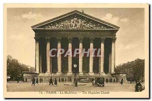 Cartes postales Paris la Madeleine