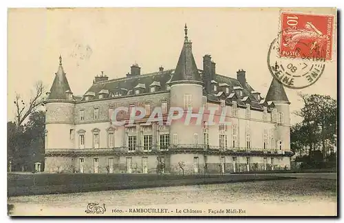 Ansichtskarte AK Rambouillet le Chateau Facade Midi Est