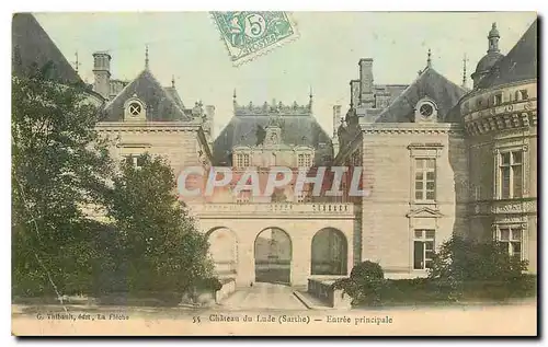 Ansichtskarte AK Chateau du Lude Sarthe Entree principale