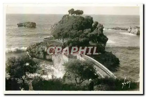 Cartes postales Biarritz le Basta a Maree Haute