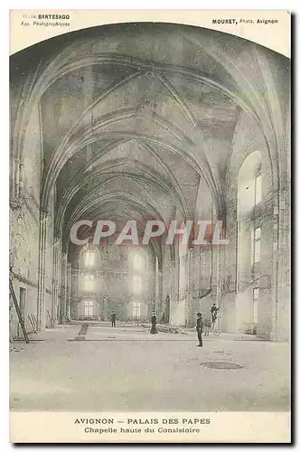 Cartes postales Avignon Palais des Papes Chapelle Haute du Consistoire