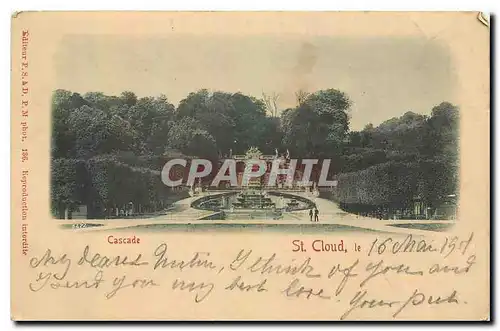 Cartes postales Cascade St Cloud