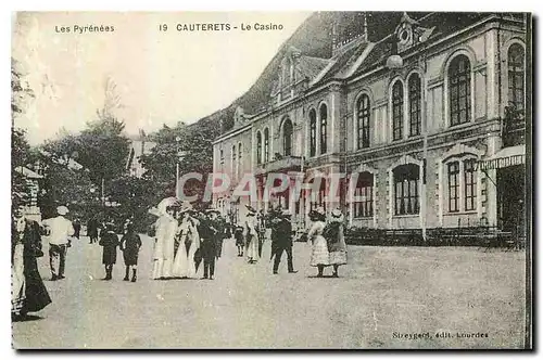 Cartes postales Les Pyrenees Cauterets Le Casino