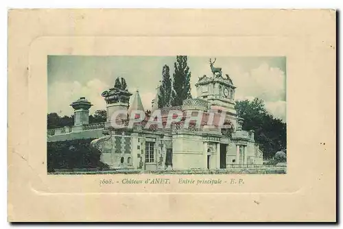 Cartes postales Chateau d'Anet Entree principale