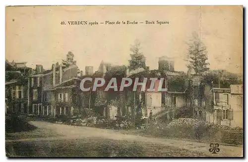Cartes postales Verdun apres Place de la Roche