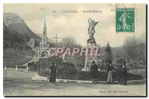 Cartes postales Lourdes Saint Michel