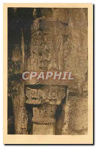 Cartes postales Tournus S et L Saint Philibert Chapiteau droit de l'Arc Triomphal