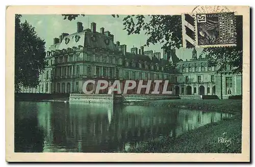 Ansichtskarte AK Les Jolis Coins de France Fontainebleau Le Palais vu de l'Etang des Carpes