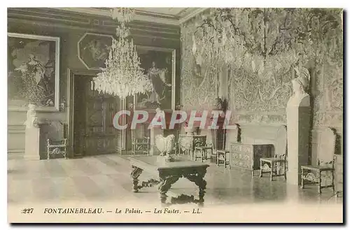 Cartes postales Fontainebleau Le Palais Les Fastes