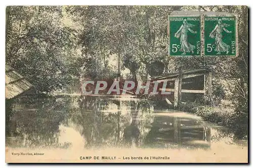Cartes postales Camp de Mailly Les bords de l'Huitrelle