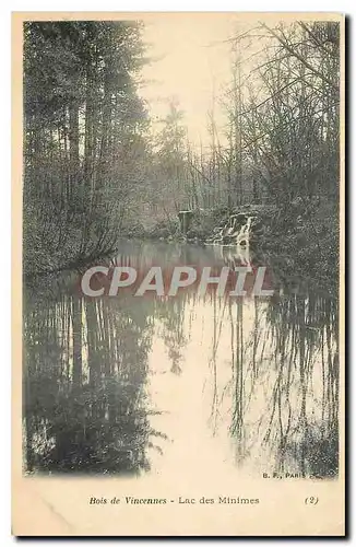 Ansichtskarte AK Bois de Vincennes Lac des Minimes