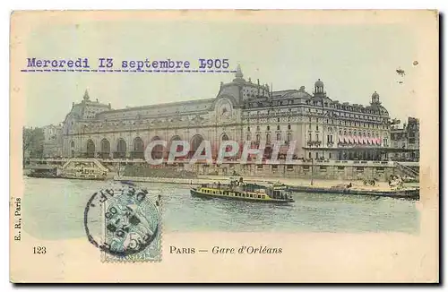 Cartes postales Paris Gare d'Orleans