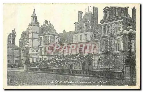 Cartes postales Fontainebleau L'Escalier en fer a cheval