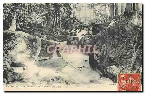 Cartes postales Au Pays Lorrain Gerardmer Le Saut des Cuve