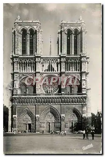 Ansichtskarte AK Paris Facade de Notre Dame