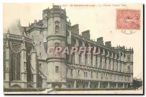 Cartes postales St Germain en Laye Le Chateau Facade Sud