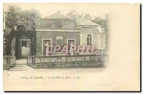 Ansichtskarte AK Chateau de Chantilly Le Pavillon de Sylvie