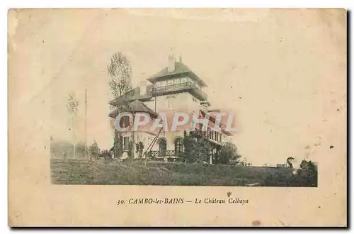 Cartes postales Cambo les bains le Chateau Celbaya