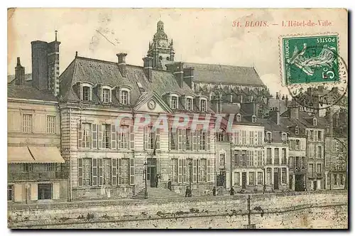 Cartes postales Blois l'Hotel de ville