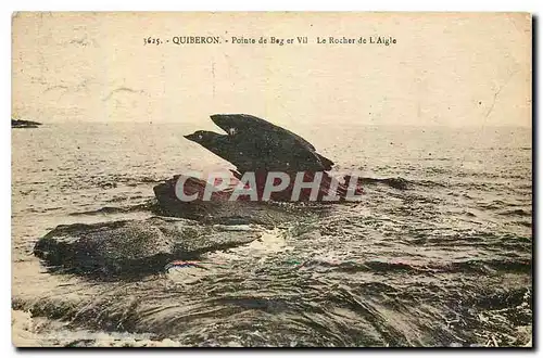 Cartes postales Quiberon Pointe de Bez er Vil le Rocher de l'Aigle