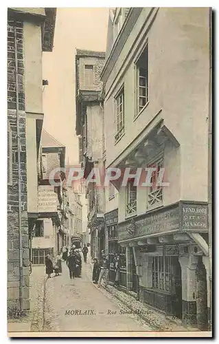 Cartes postales Morlaix Rue Saint