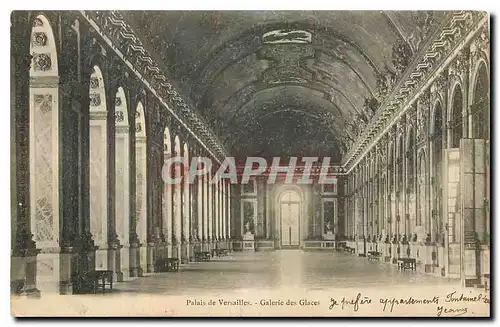 Ansichtskarte AK Palais de Versailles Galerie des Glaces