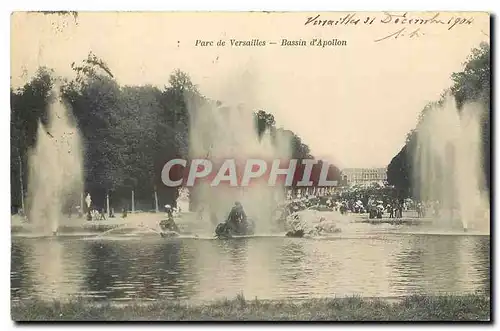 Ansichtskarte AK Palais de Versailles Bassin d'Apollon