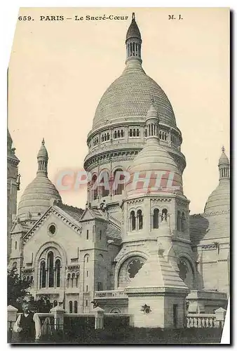 Cartes postales Paris Le Sacre Coeur