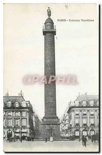 Cartes postales Paris Colonne Vendome