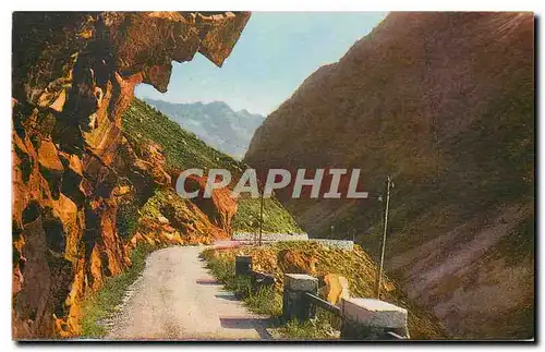 Ansichtskarte AK L'Oisans Route de la Berarde dans le Vallon des Etages